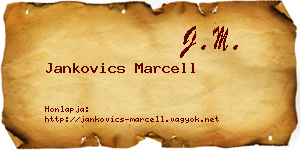 Jankovics Marcell névjegykártya